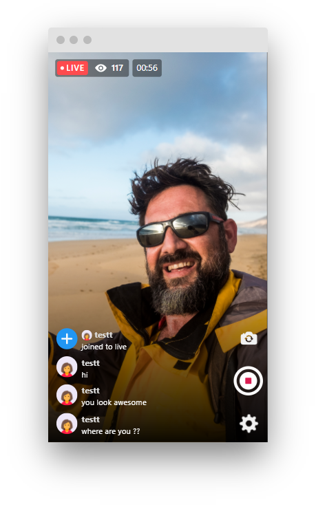 Live Stream plugin WebRTC & RTMP for Wowonder & Sngine Social Network & Playtube - 17