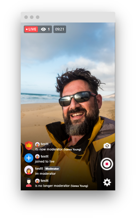 Live Stream plugin WebRTC & RTMP for Wowonder & Sngine Social Network & Playtube - 38