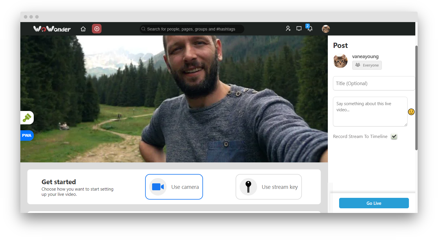 Live Stream plugin WebRTC & RTMP for Wowonder & Sngine Social Network & Playtube - 46