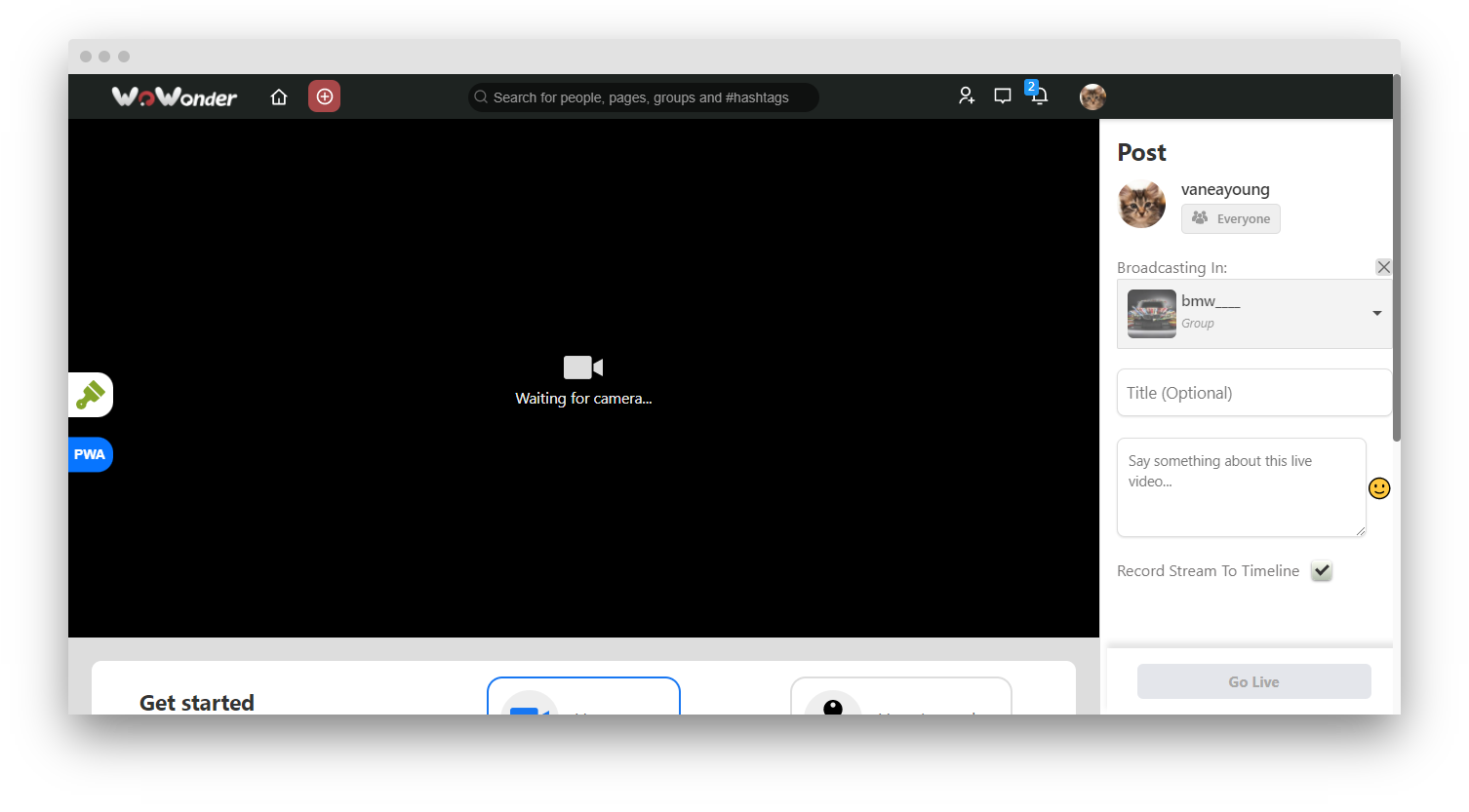 Live Stream plugin WebRTC & RTMP for Wowonder & Sngine Social Network & Playtube - 51