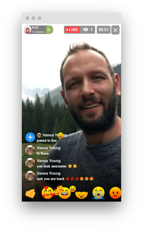 Live Stream plugin WebRTC & RTMP for Wowonder & Sngine Social Network & Playtube - 44