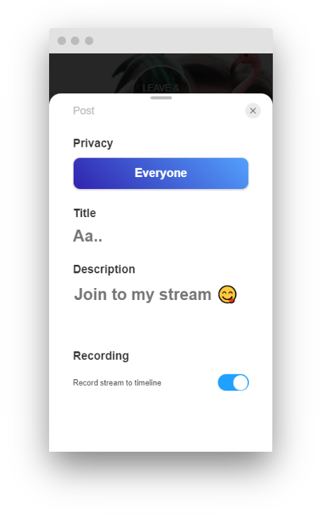 Live Stream plugin WebRTC & RTMP for Wowonder & Sngine Social Network & Playtube - 7