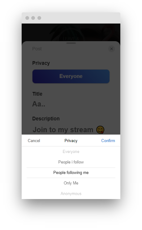 Live Stream plugin WebRTC & RTMP for Wowonder & Sngine Social Network & Playtube - 8