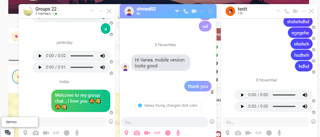 Kontackt – Real-Time MSN & Video/Audio Group Calls for WoWonder - 23