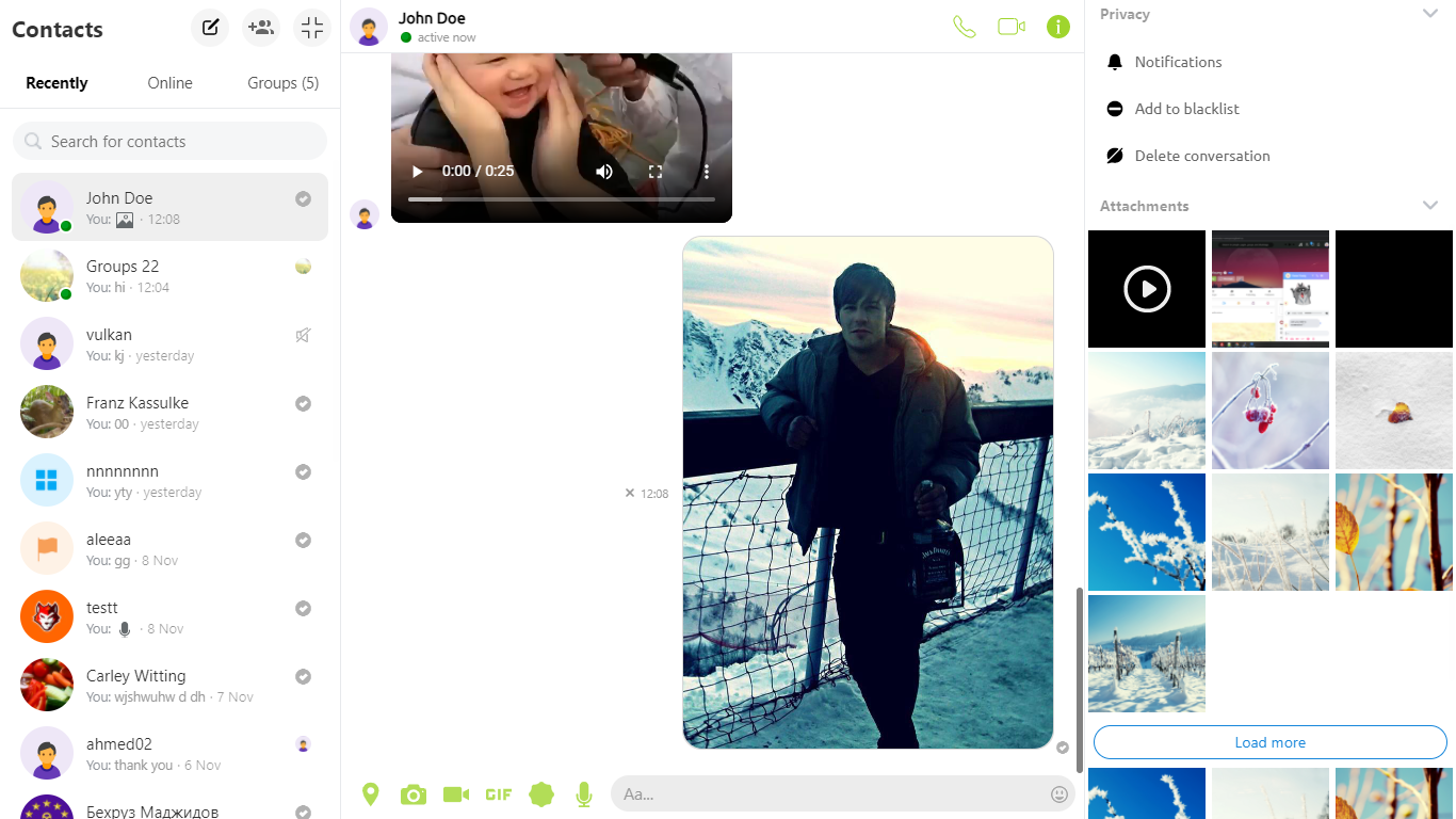 Kontackt – Real-Time MSN & Video/Audio Group Calls for WoWonder - 30
