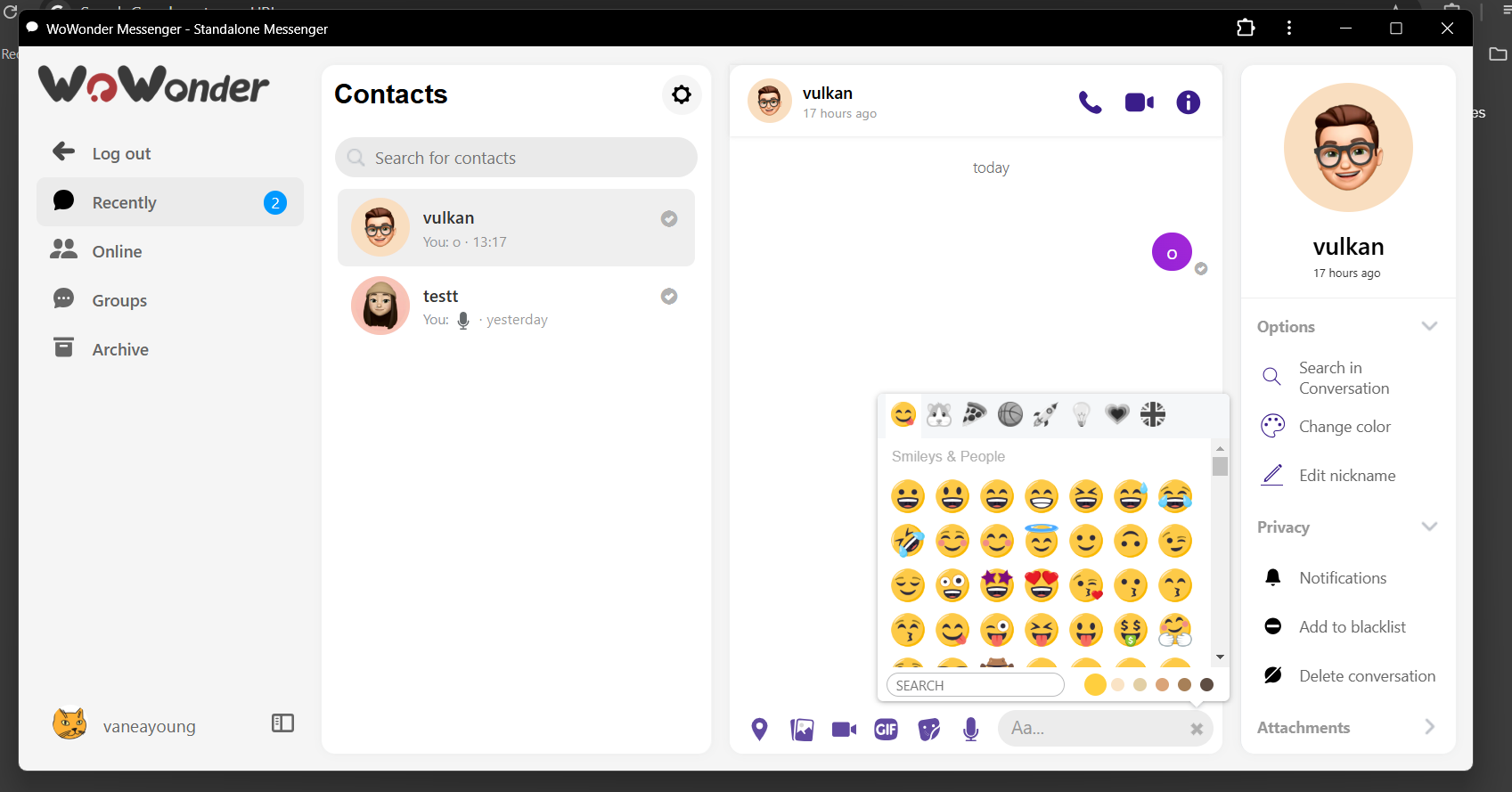 Kontackt – Real-Time MSN & Video/Audio Group Calls for WoWonder - 36