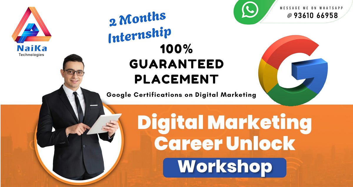 Digital Marketing Career Workshop by NaiKa Technologies — Nagercoil | by NaiKa Technologies | Apr, 2025 | Medium